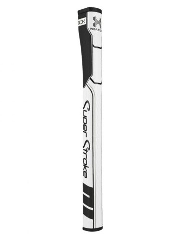 Superstroke Traxion Wrist Lock Putter Grip Black/White GolfBox